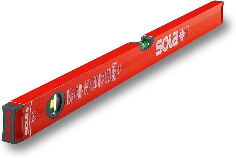 Amazon.co.jp: SOLA ボックスレベル (60 cm) 赤い水平器 世界最高